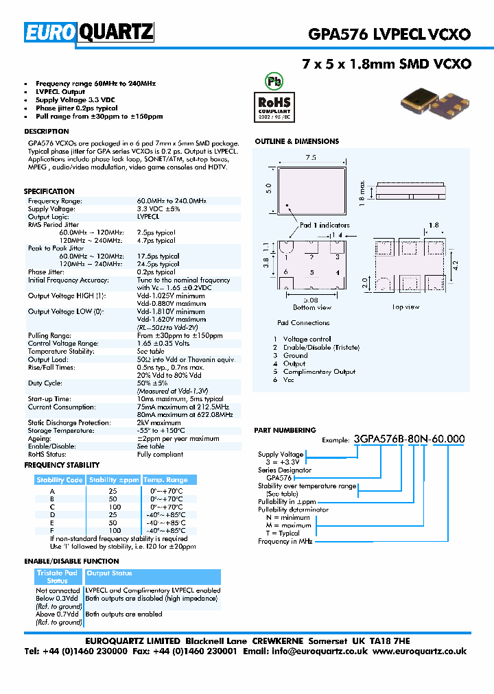 3GPA576C-80M-60000_4410026.PDF Datasheet