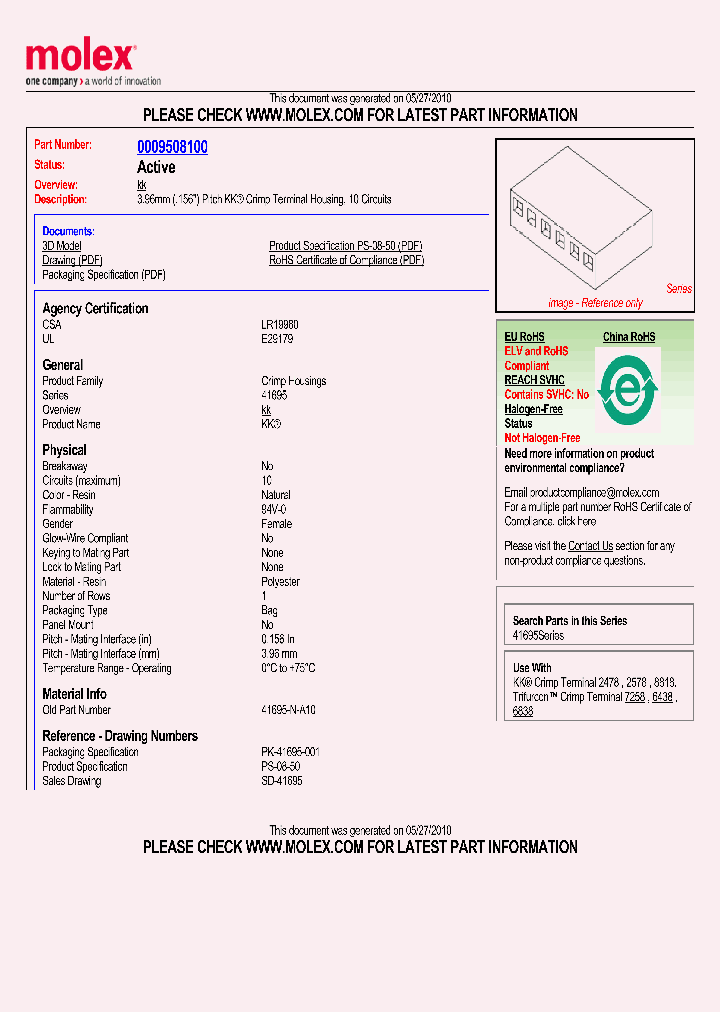 41695-N-A10_4858085.PDF Datasheet