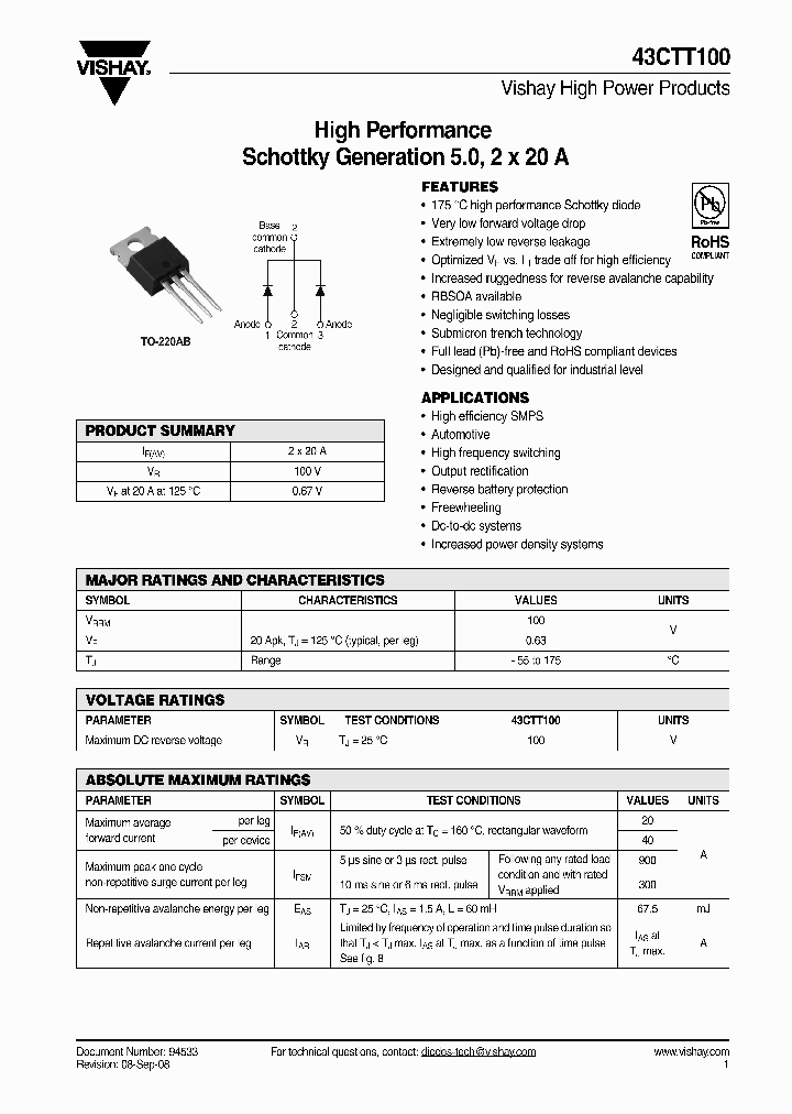 43CTT10008_4304231.PDF Datasheet