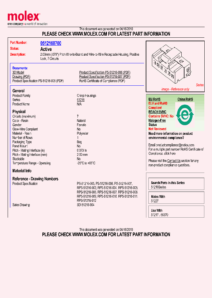 51216-0700_4893245.PDF Datasheet