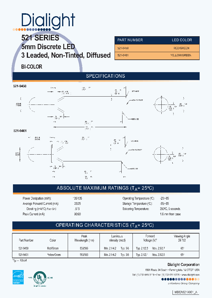 521-9461_4293979.PDF Datasheet