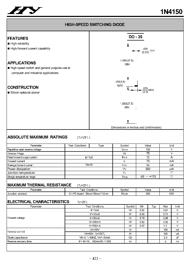 1N4150_4504939.PDF Datasheet