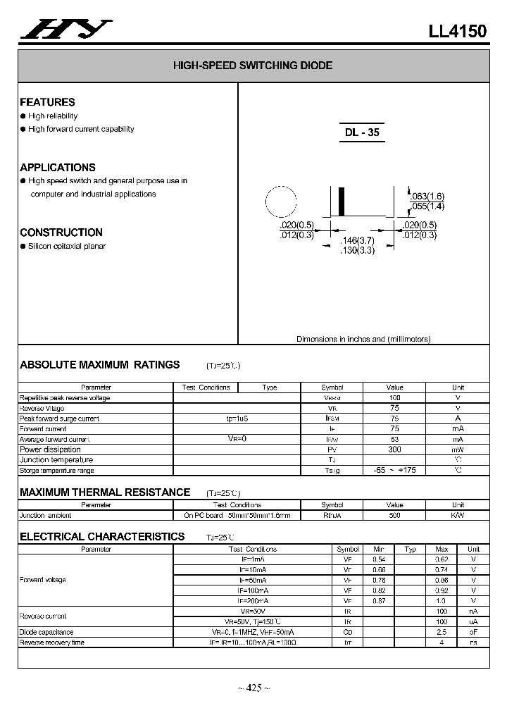 LL4150_4504942.PDF Datasheet