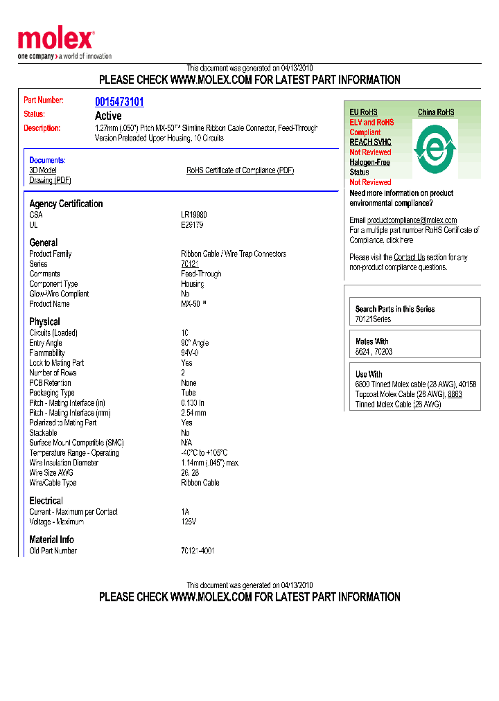 70121-4001_4866620.PDF Datasheet