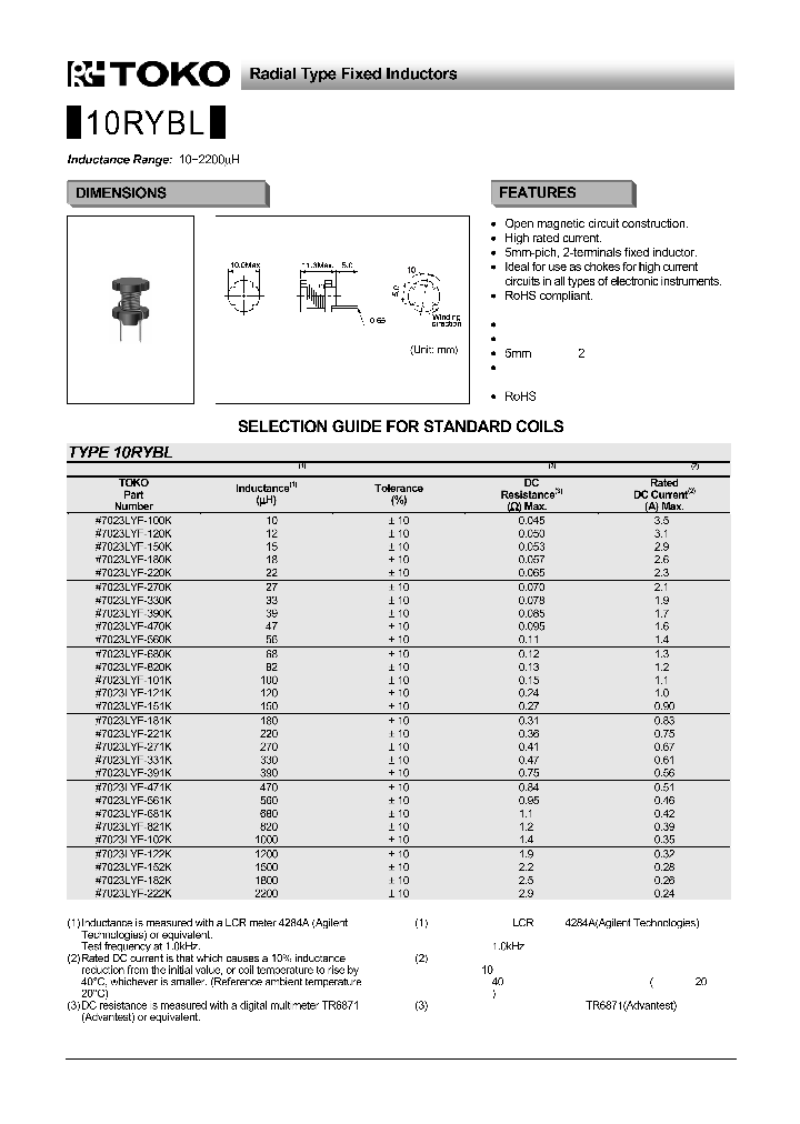 7023LYF-100K_4714399.PDF Datasheet