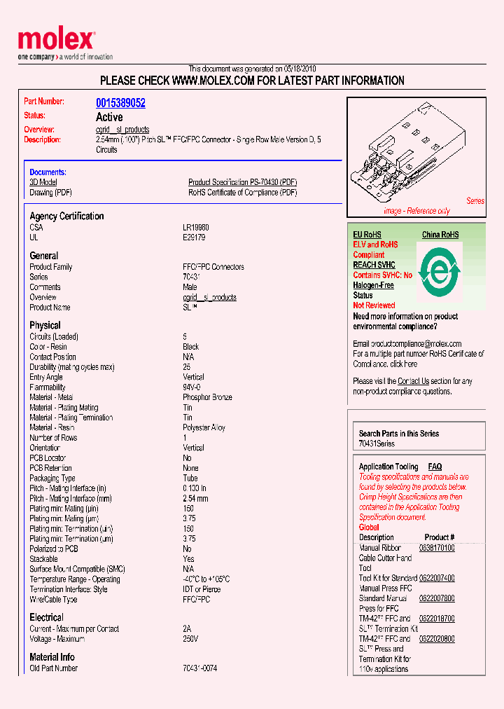 70431-0074_4901015.PDF Datasheet