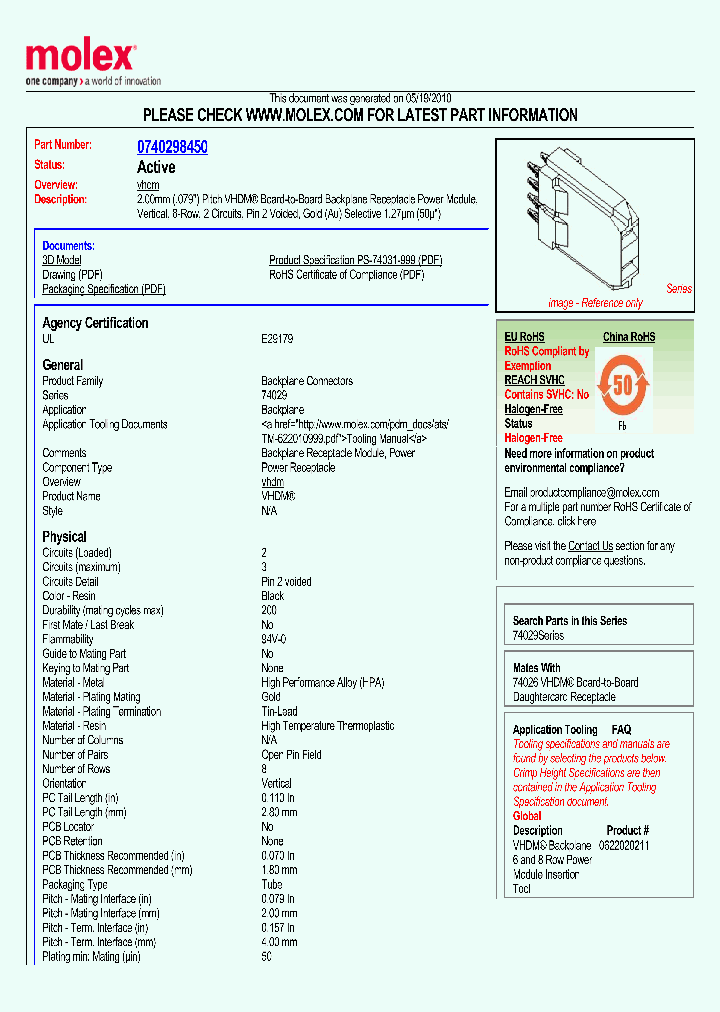 74029-8450_4885642.PDF Datasheet