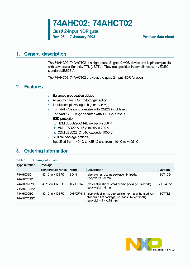 74AHC02PW_4347810.PDF Datasheet