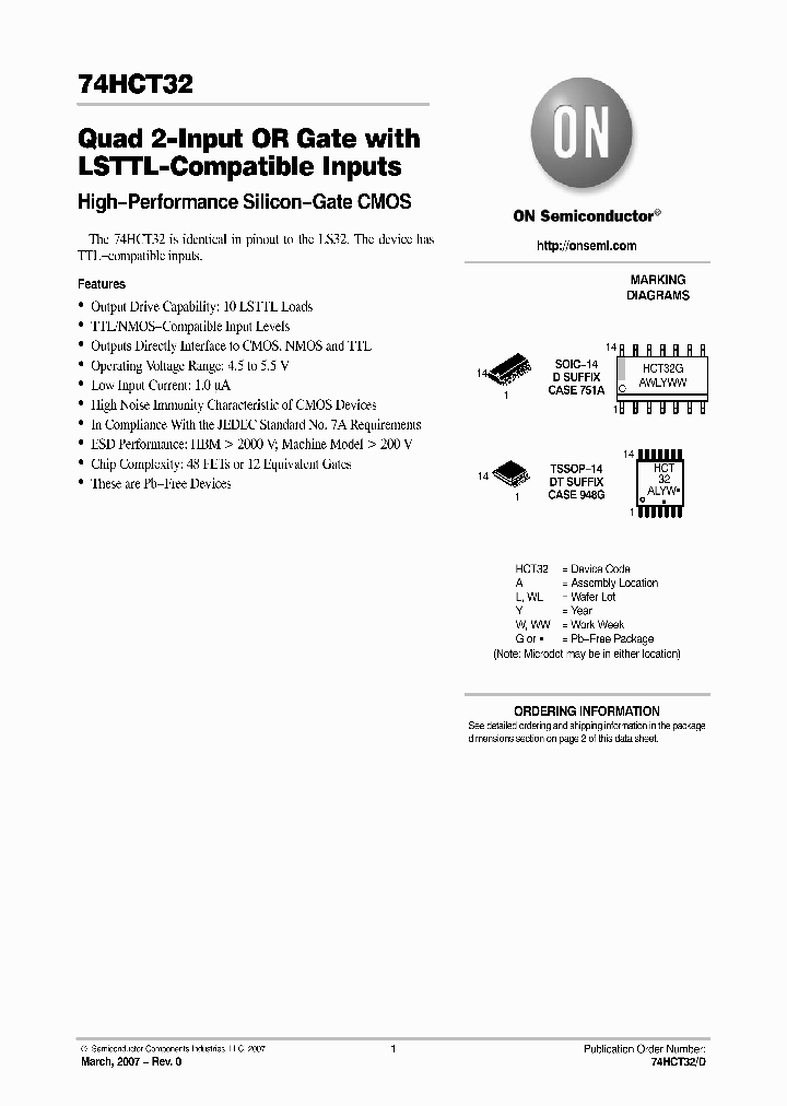 74HCT32_4533187.PDF Datasheet