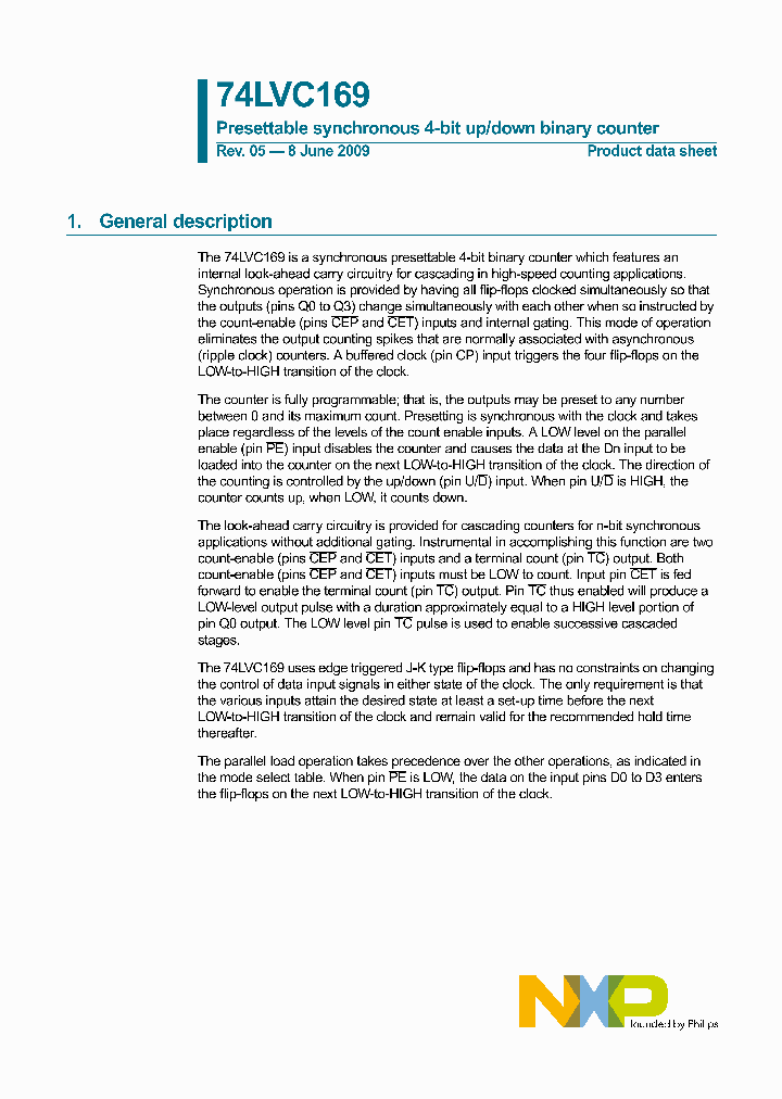 74LVC169_4727209.PDF Datasheet