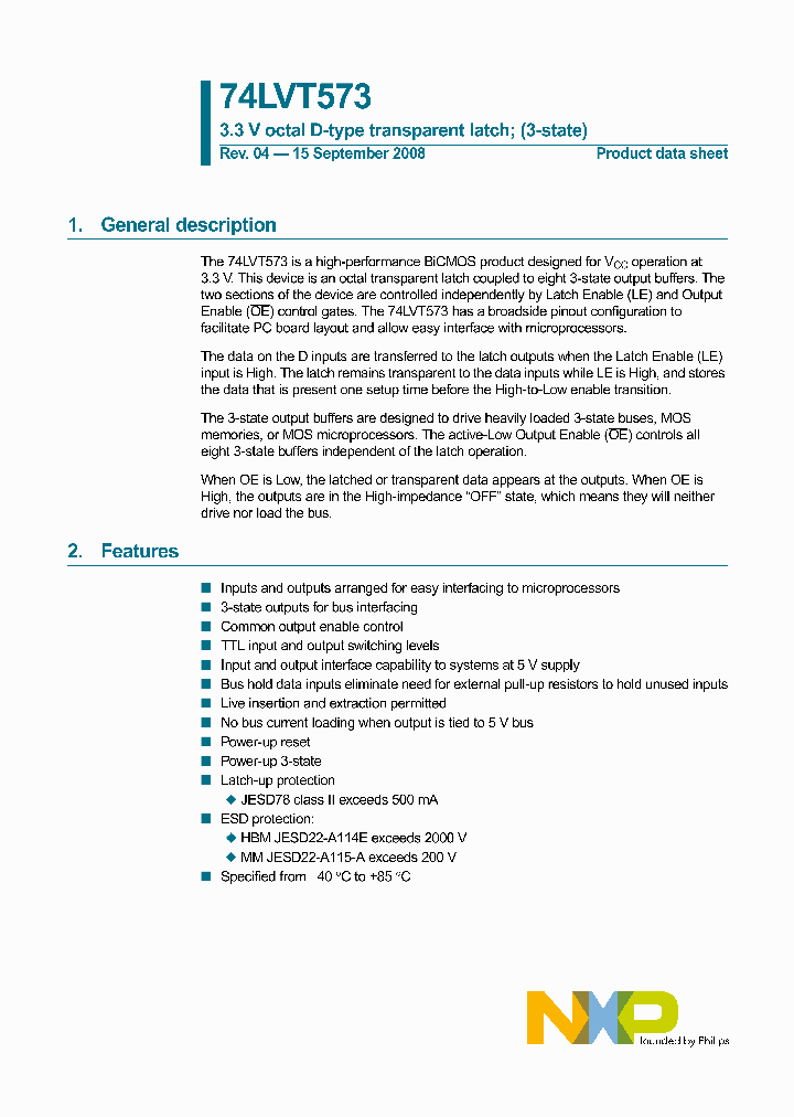 74LVT573_4584965.PDF Datasheet