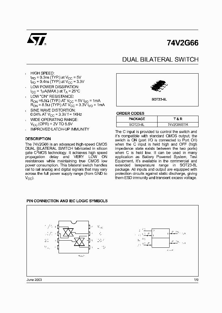 74V2G6603_4550024.PDF Datasheet