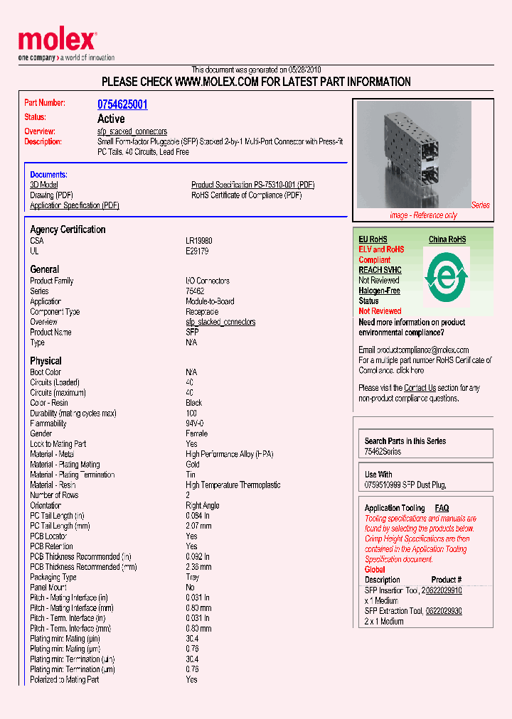75462-5001_4914049.PDF Datasheet
