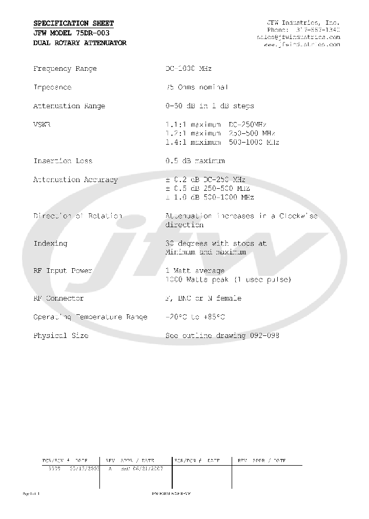 75DR-003_4630725.PDF Datasheet