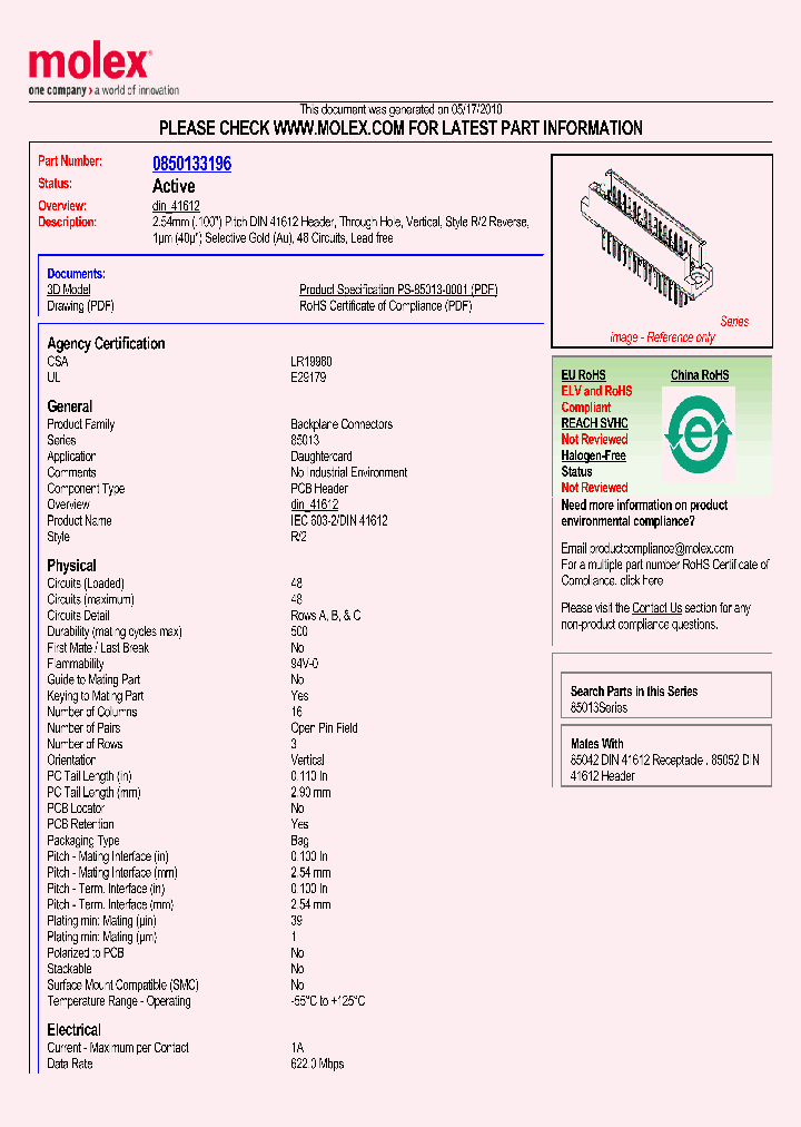 85013-3196_4886550.PDF Datasheet