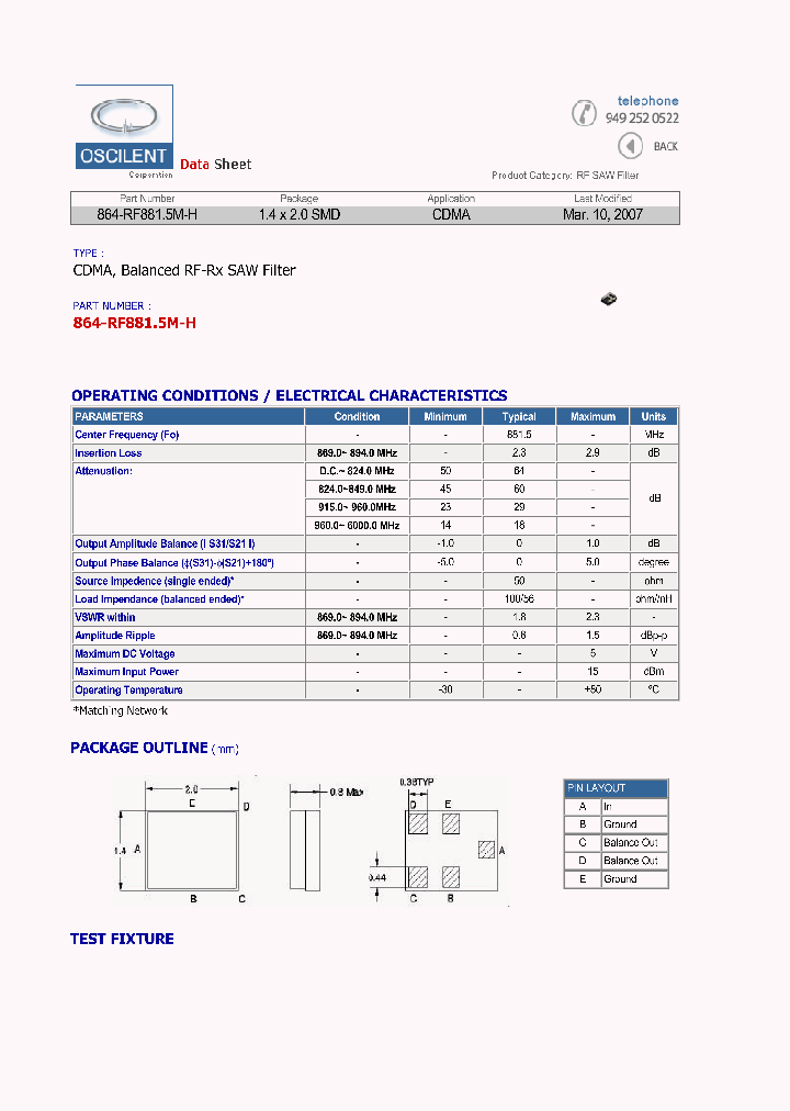 864-RF8815M-H_4603239.PDF Datasheet