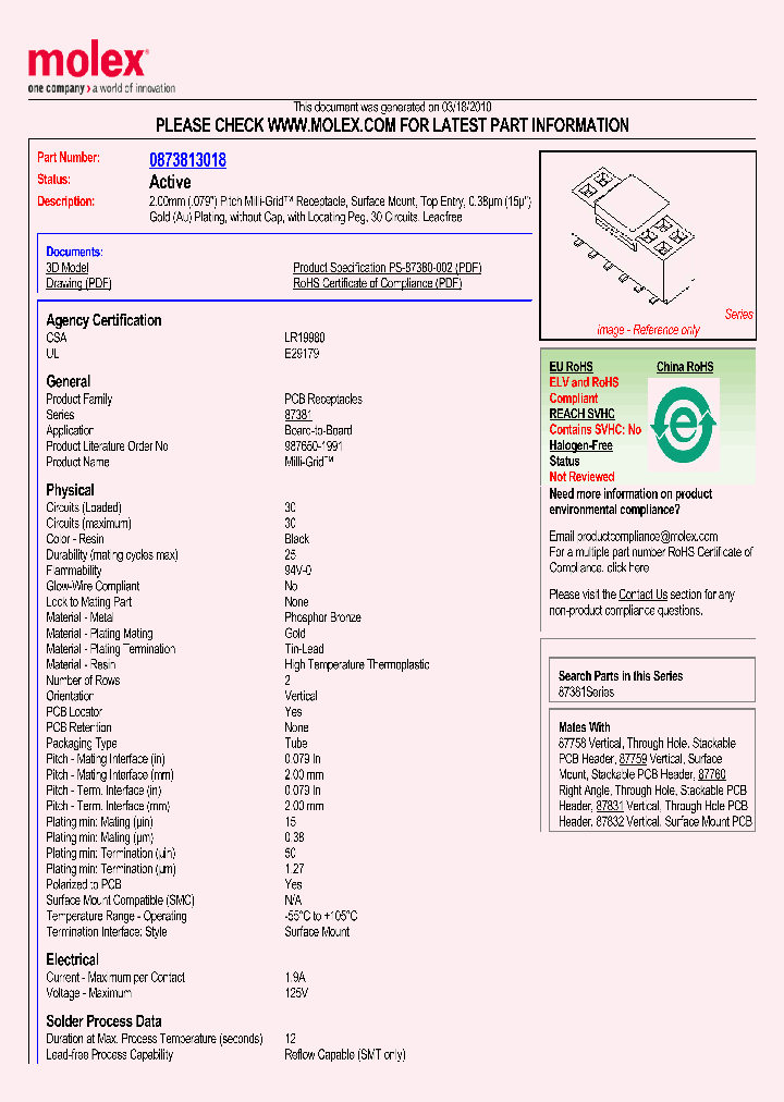 87381-3018_4908900.PDF Datasheet