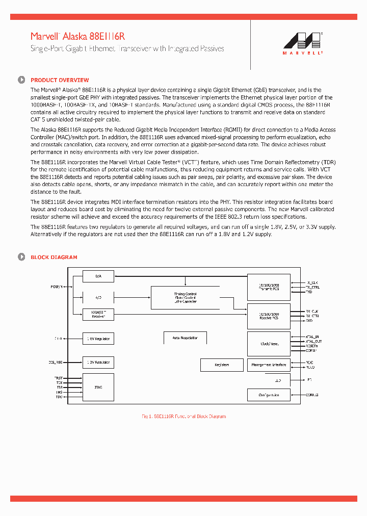 88E1116R_4530397.PDF Datasheet