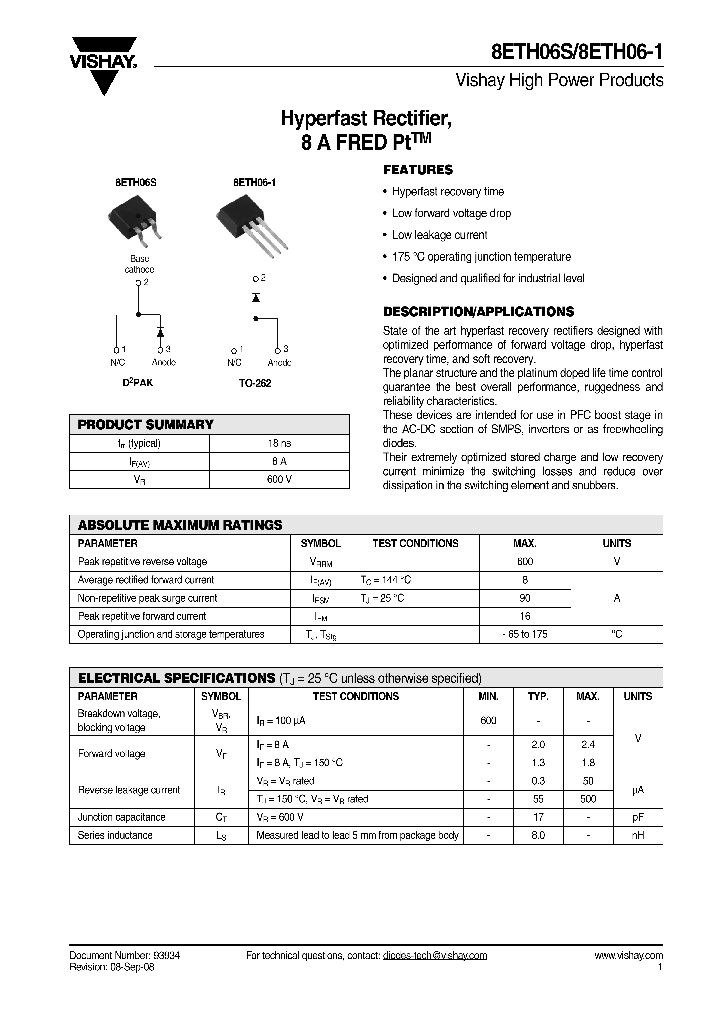 8ETH06-1_4659797.PDF Datasheet