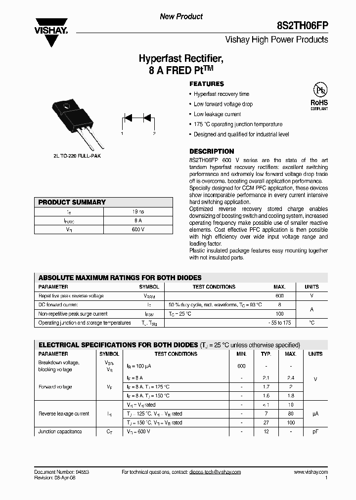 8S2TH06FP_4808707.PDF Datasheet