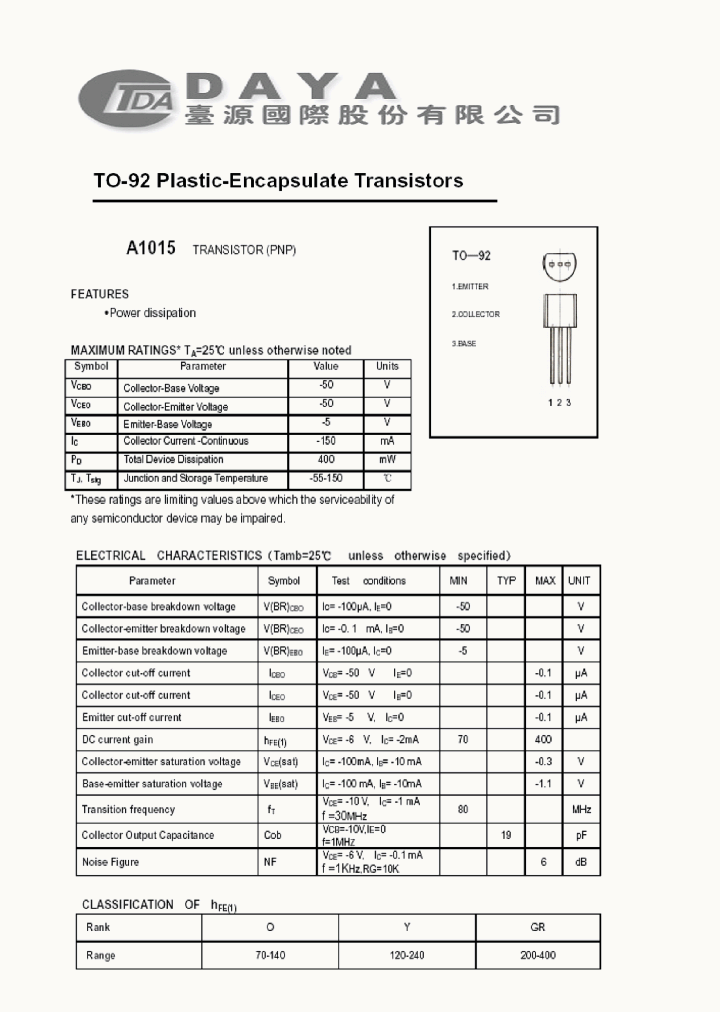 A1015_4621893.PDF Datasheet