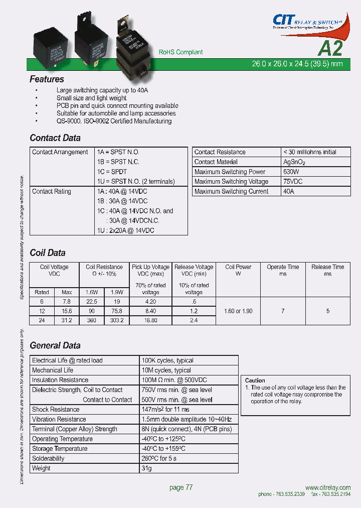 A21ASP12VDC16_4389272.PDF Datasheet