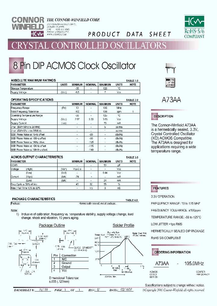 A73AA-1050_4275843.PDF Datasheet