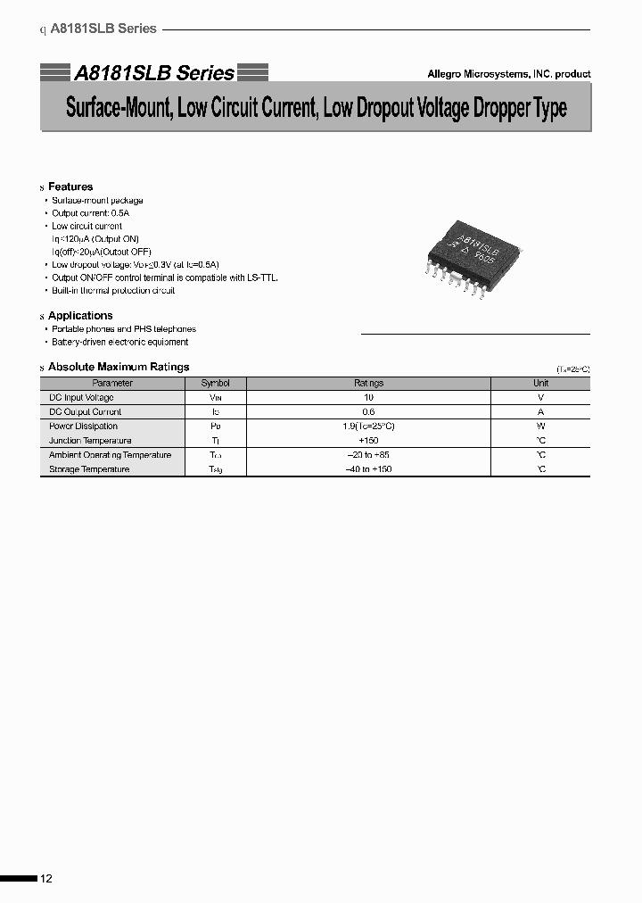 A8181SLB_4228339.PDF Datasheet