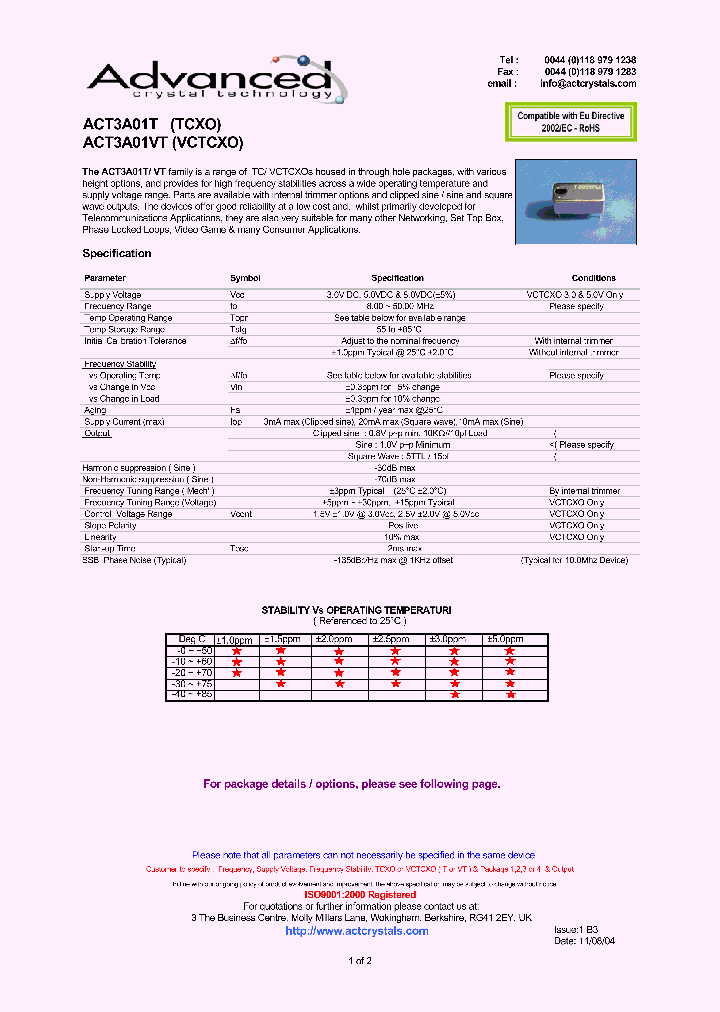 ACT3A01T_4778335.PDF Datasheet