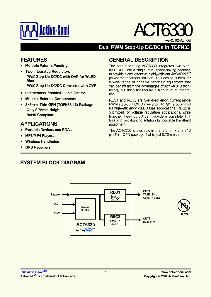 ACT633008_4504462.PDF Datasheet