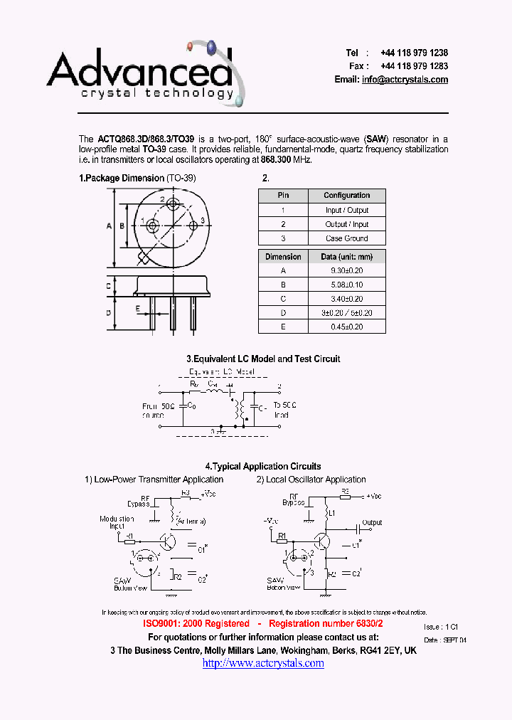 ACTQ8683D_4301661.PDF Datasheet