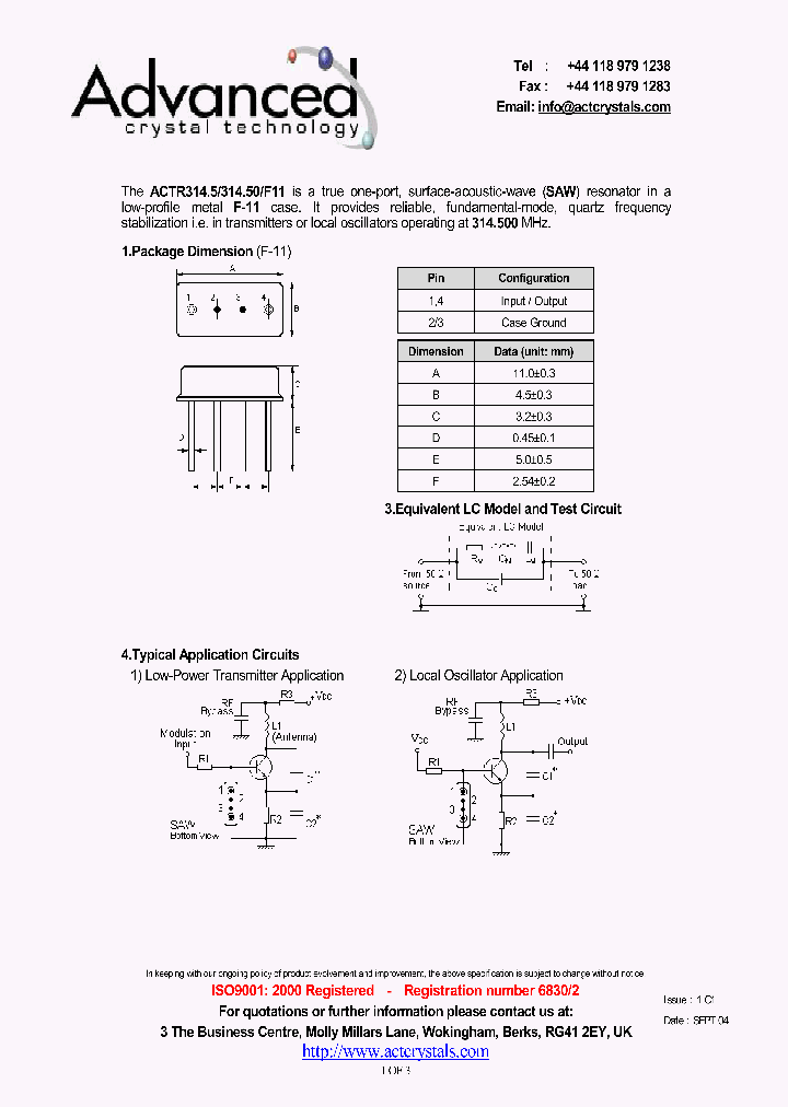 ACTR3145_4412757.PDF Datasheet
