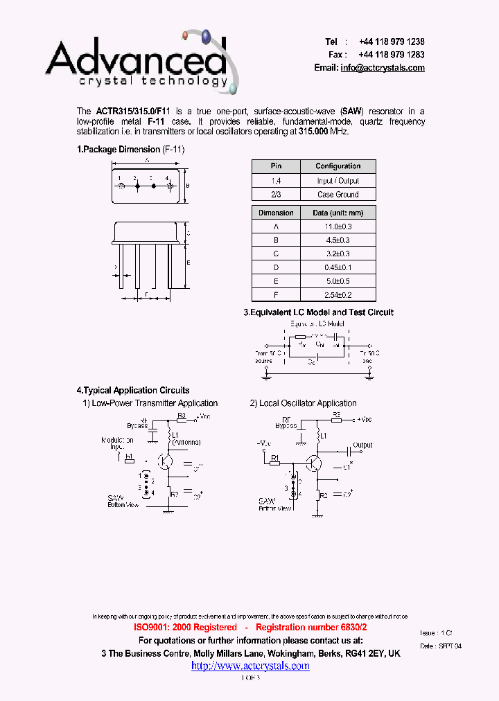 ACTR315_4892367.PDF Datasheet