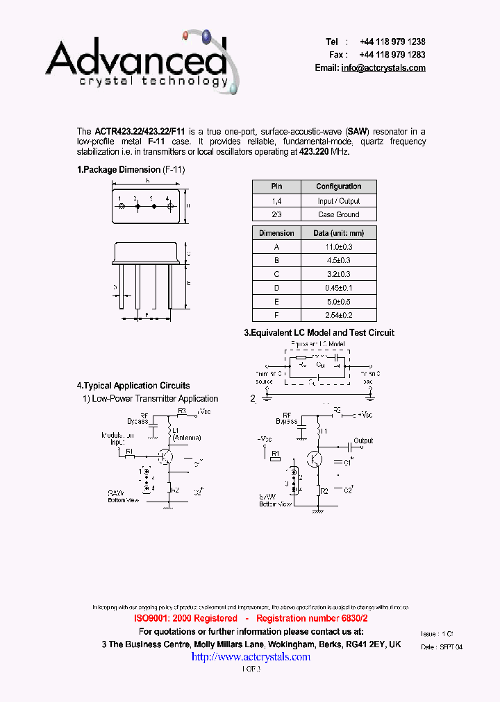 ACTR42322_4356056.PDF Datasheet