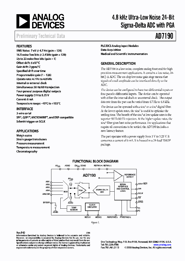 AD7190_4265987.PDF Datasheet
