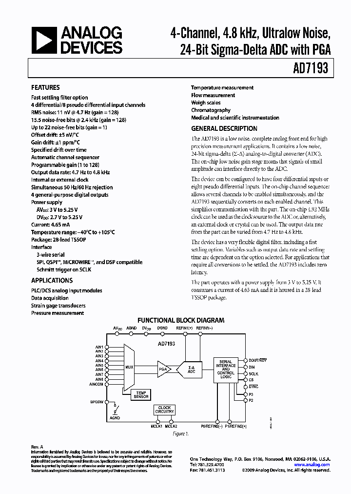 AD7193_4663293.PDF Datasheet