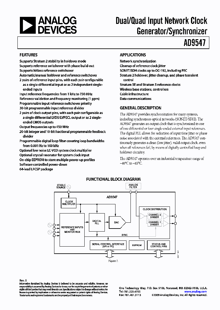AD9547_4909827.PDF Datasheet