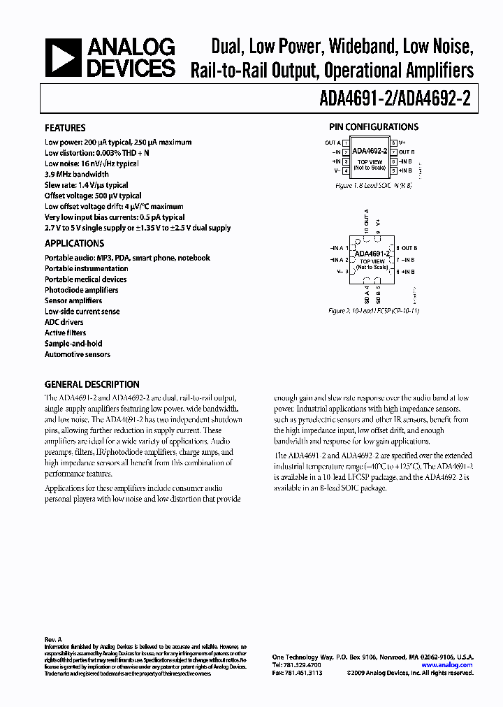 ADA4692-2_4568371.PDF Datasheet