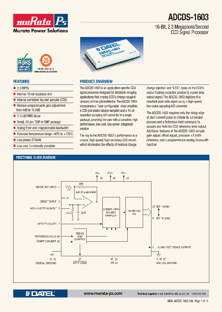 ADCDS-1603_4532602.PDF Datasheet