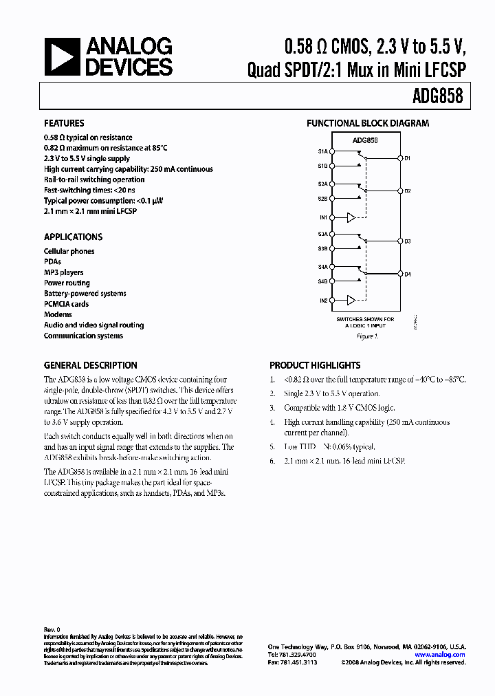 ADG858_4255981.PDF Datasheet