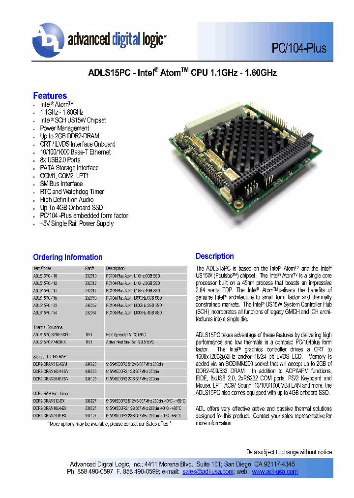 ADLS15PC-110_4581234.PDF Datasheet
