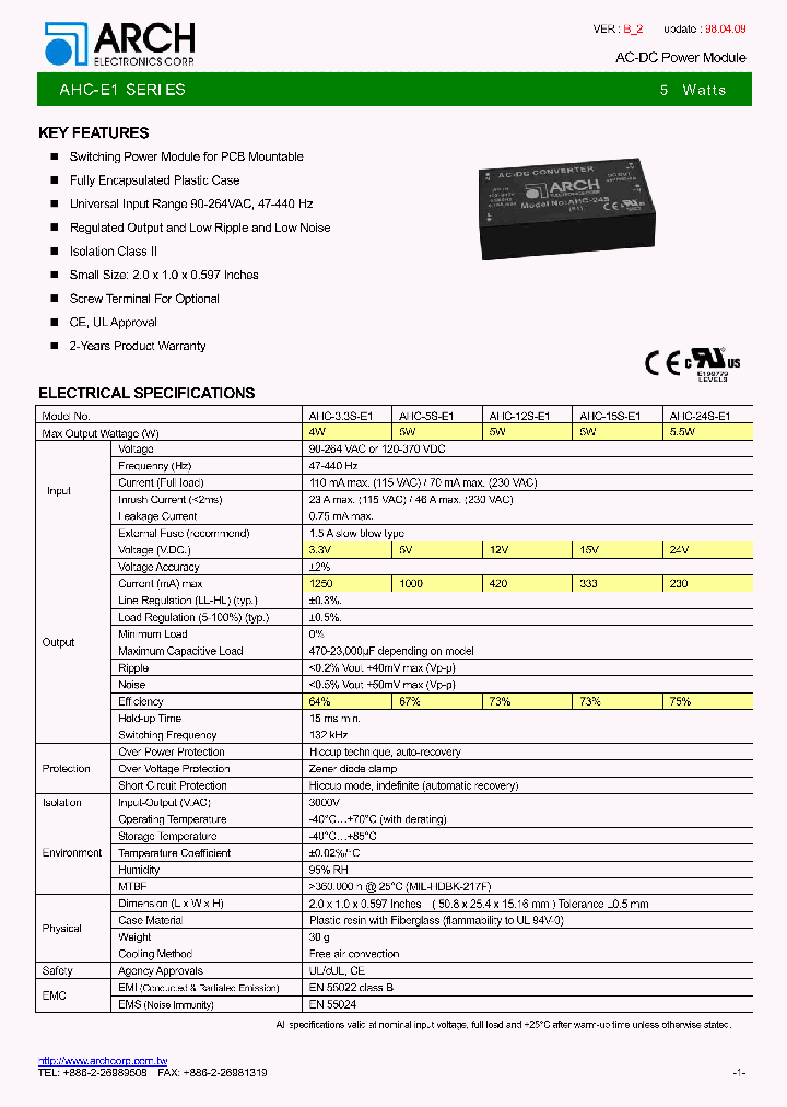 AHC-33S-E1_4577956.PDF Datasheet
