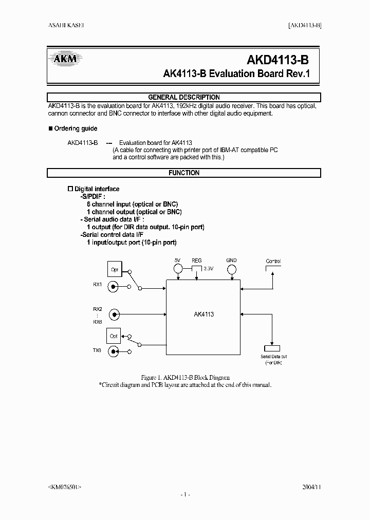 AKD4113-B_4251086.PDF Datasheet