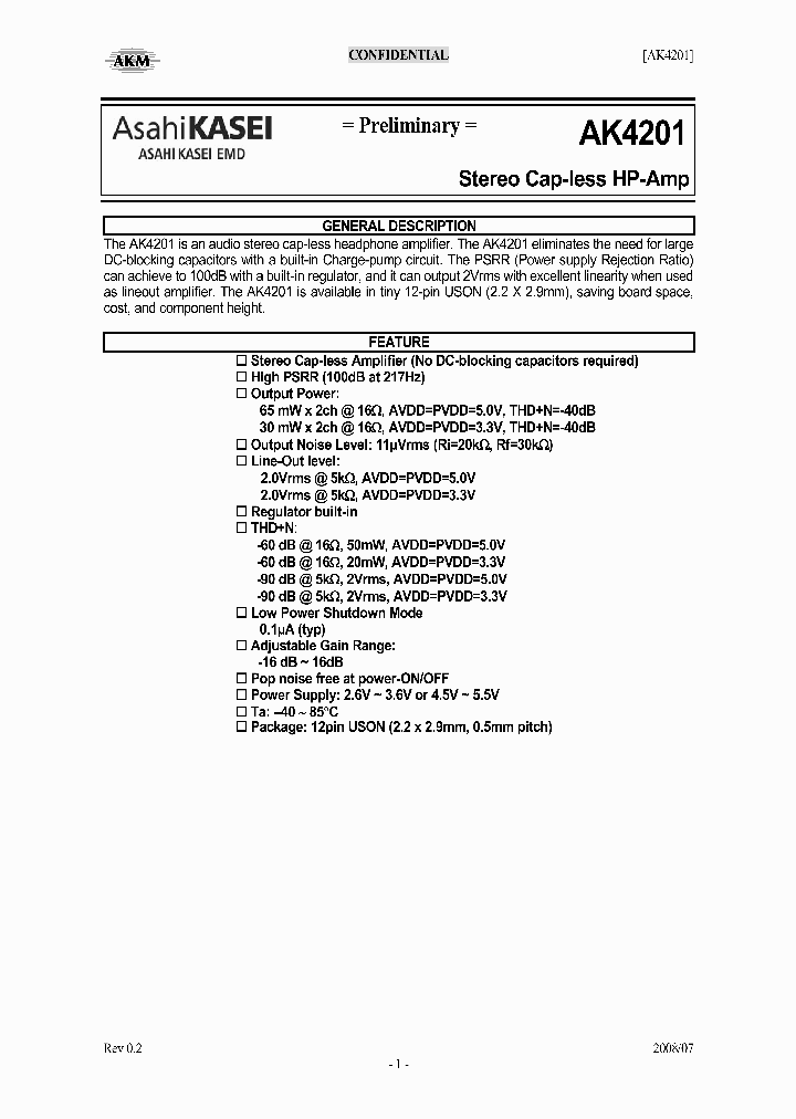 AKD4201_4370364.PDF Datasheet