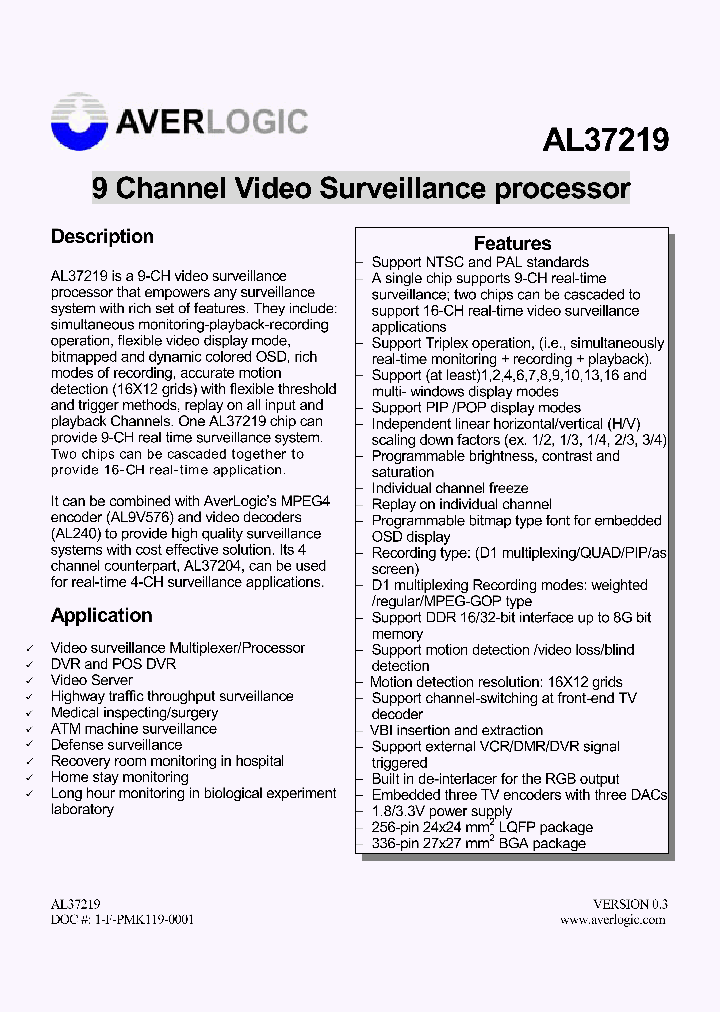 AL37219C-LF-PBF_4170179.PDF Datasheet