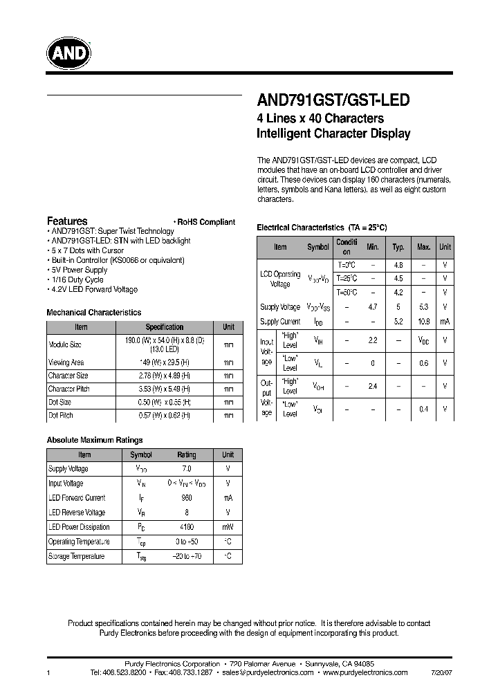 AND791GST_4874708.PDF Datasheet