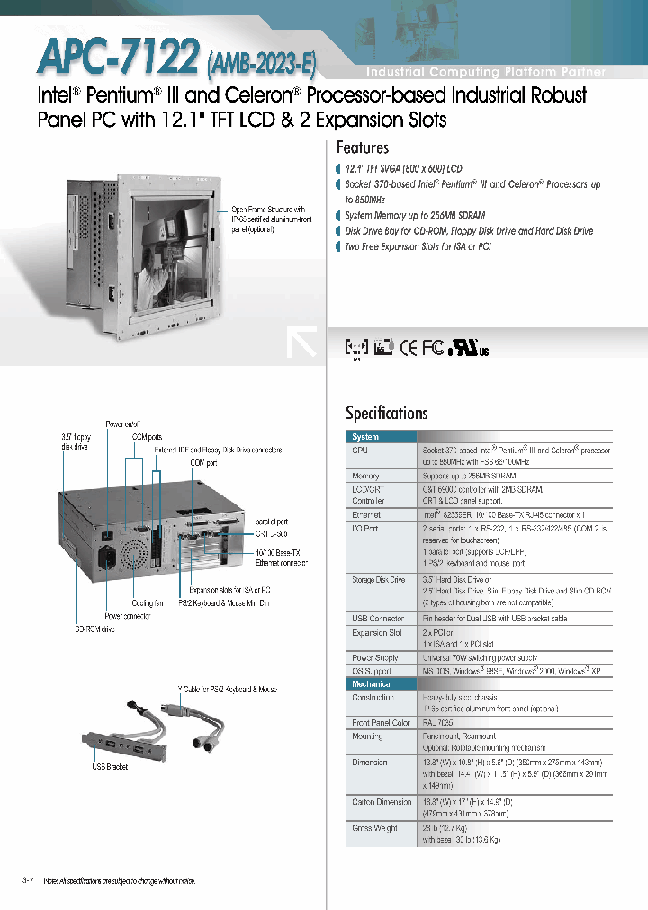 APC-7122_4582609.PDF Datasheet
