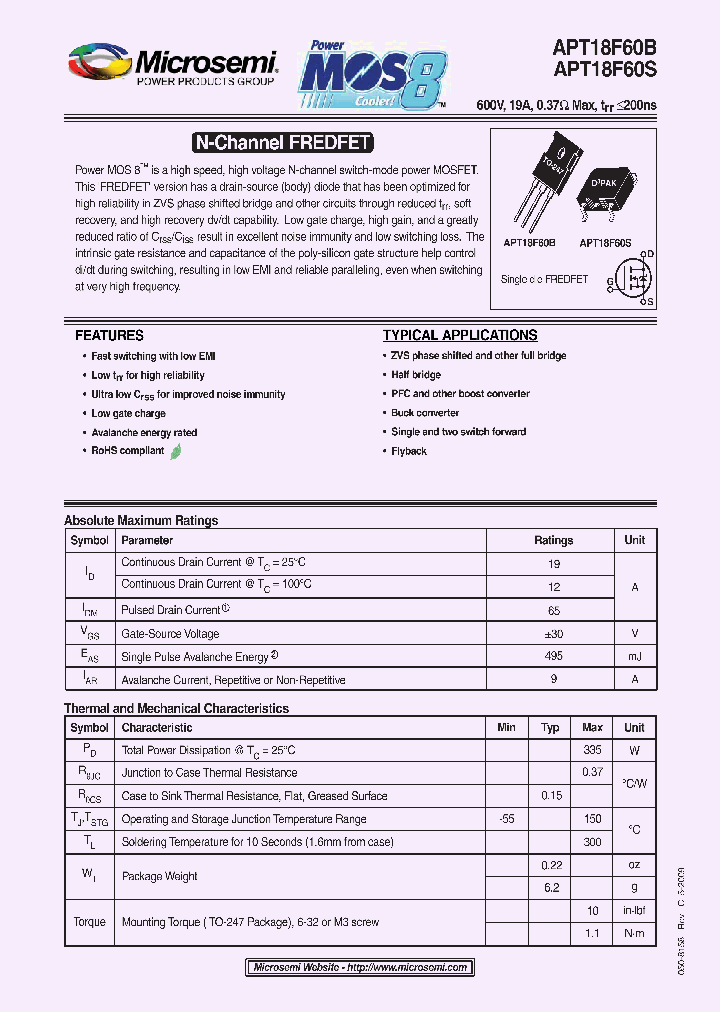 APT18F60B_4779398.PDF Datasheet