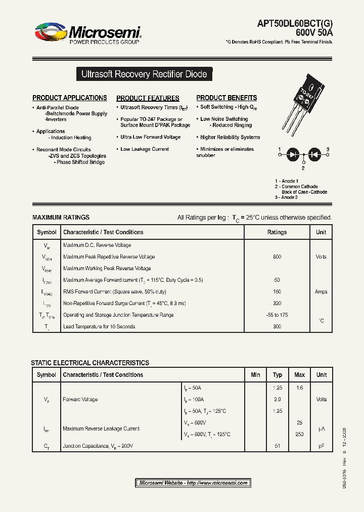 APT50DL60BCT_4698720.PDF Datasheet