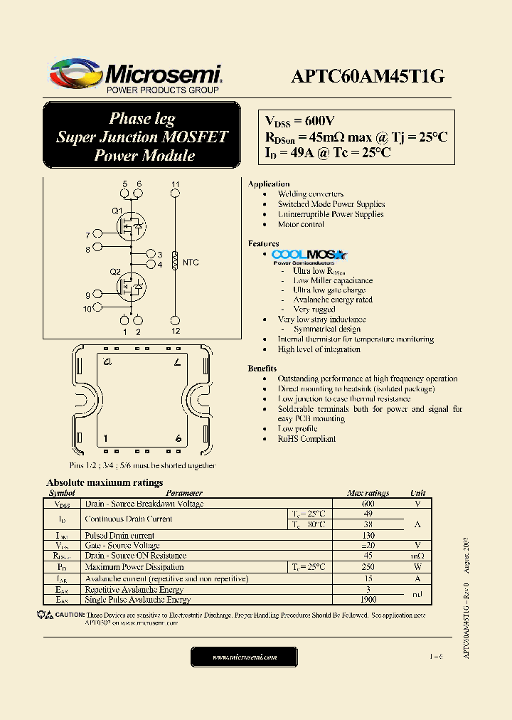 APTC60AM45T1G_4581946.PDF Datasheet